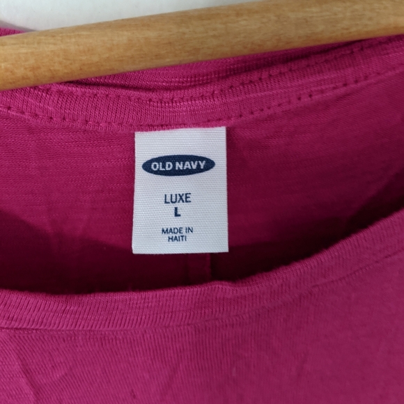 Two Old Navy Luxe Tank Tops Size Large - Picture 4 of 8